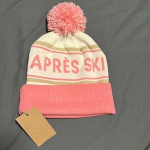 Pink Little Buck Backwoods Pom Toque